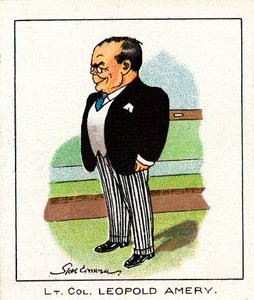 Leopold Charles Maurice Stennett Amery 1873-1955, İngiliz Muhafazakar politikacı, 1929 by Unbekannt