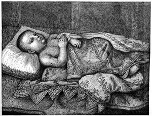 Leopoldo de Medici 1617-1675 beşiğinde, 1882 by Unbekannt