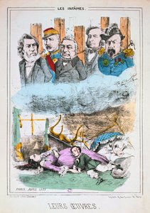 Infames, Paris Komünü, Nisan 1871 by Unbekannt