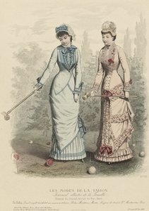 Sezonun Modası, Resimli Aile Dergisi, 1880. by Unbekannt