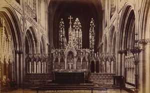 Lichfield Katedrali, Reedos ve Altar, 1929. by Unbekannt