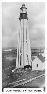 Deniz Feneri, Peder Point, Quebec, Kanada, c1920s by Unbekannt