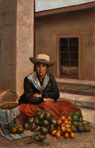 Lima Woman, ca. 1890-1892. by Unbekannt