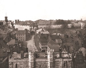 Lincoln Kalesi, Lincolnshire, 1894. by Unbekannt