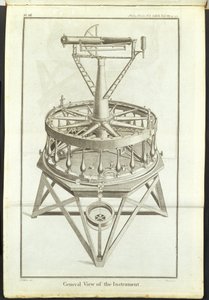 İlk büyük teodelitin çizgi gravürü İlk büyük teodelitin çizgi gravürü (3 ft yatay daire) Royal Society Vol Felsefi İşlemlerinde tasvir edilmiştir. by Unbekannt