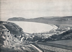 Llandudno - Dağdan Aşağı Bakmak, 1895 by Unbekannt