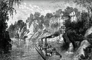 Pamuklu vapur yükleme, c1880 by Unbekannt