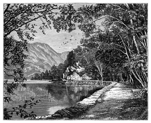Loch Katrine, İskoçya by Unbekannt