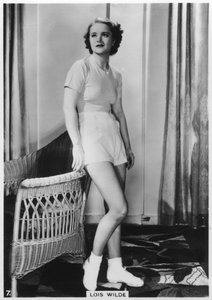 Lois Wilde, Amerikalı aktris, c1938 by Unbekannt