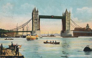 Londra - Kule Köprüsü, 1908. by Unbekannt
