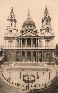 Londra, St. Paul Katedrali, 1924, c1900-1930 by Unbekannt