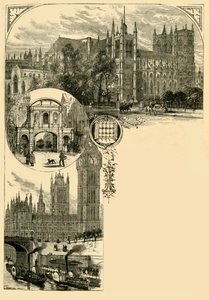 Londra. Westminster ve Batı Banliyöleri, 1881. by Unbekannt