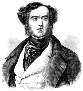 Lord George Bentinck, 1802-1848, 19. yüzyıl by Unbekannt