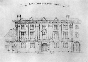 Lord Shaftbury Evi, Aldersgate Caddesi, 1908 by Unbekannt