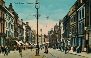 Lord Street, Liverpool, c1910 by Unbekannt