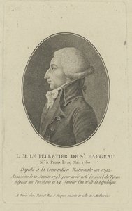 Louis-Michel Le Peletier, Saint-Fargeau Markisi 1760-1793, 1790