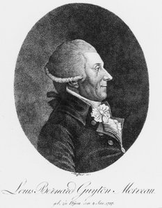 Louis Bernard Guyton Morveau, Fransız kimyager ve avukat, 1800 dolayları by Unbekannt