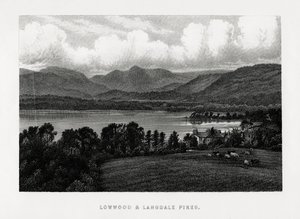 Lowwood ve Langdale Pikes, Göller Bölgesi, Cumbria, 1896 by Unbekannt