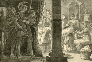 Bakireleri Arasında Lucretia, 1890. by Unbekannt