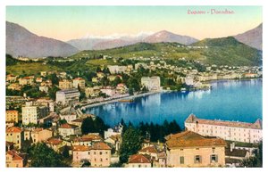 Lugano, İsviçre, 20. yüzyıl by Unbekannt
