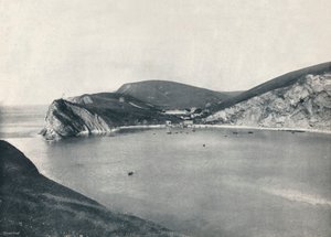 Lulworth - Lulworth Koyu ve Köyü, 1895 by Unbekannt