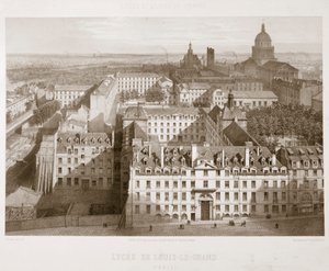 Louis-le-Grand Lisesi, Paris, 1867 by Unbekannt
