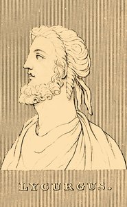Lycurgus, fl c820 MÖ, 1830. by Unbekannt