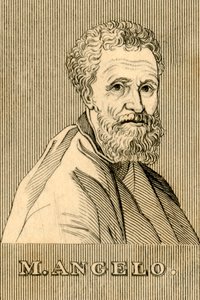 M. Angelo, 1475-1564, 1830. by Unbekannt