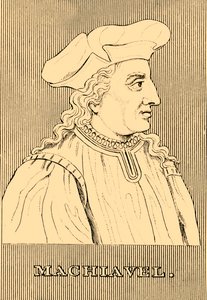 Machiavelli, 1469-1527, 1830. by Unbekannt