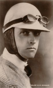 Binbaşı H.O.D. Segrave, c1925 by Unbekannt