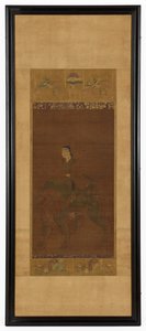 Aslana binen Manjushri, Muromachi dönemi, 1392-1568. by Unbekannt