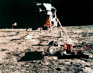 İnsanlı Uzay Uçuşu, ABD, Apollo 11 Apollo 11 Ay deneyleri by Unbekannt