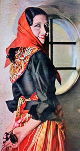 Manuela Del Rio, İspanyol oyuncu ve dansçı, 1943 by Unbekannt