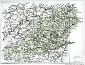 Aberdeenshire Haritası, 1924-1926 by Unbekannt