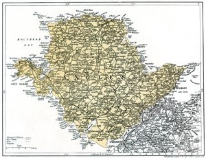 Anglesey Haritası, 1924-1926 by Unbekannt