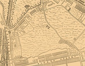 Belgravia haritası, 1814, c1876. by Unbekannt