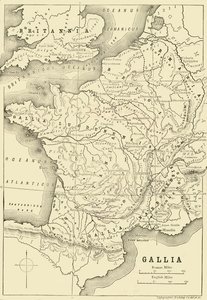 Galya haritası ve Britanya
