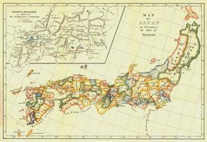 İyeyasu zamanında İller bazında Japonya Haritası, 1903. by Unbekannt