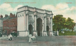 Marble Arch, Hyde Park, Londra by Unbekannt