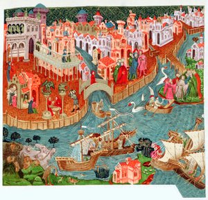 Marco Polo, Venedikli tüccar ve kaşif, 14. yüzyıl by Unbekannt