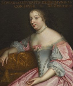 Marguerite Louise Suzanne de Béthune 1643-1726, Guiche Kontesi, Lude Düşesi, yaklaşık 1665. by Unbekannt