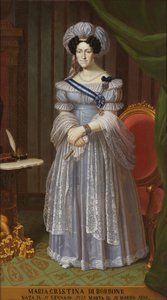 Napoli ve Sicilya Maria Cristina 1779-1849, Sardunya Kraliçesi by Unbekannt