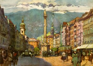 Maria Theresienstrasse, c1929. by Unbekannt