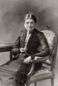 Marie-Louise Jay Cognacq, Fransız perakendeci, 1912 by Unbekannt