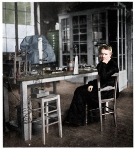 Marie Curie, Polonya doğumlu Fransız fizikçi, c1920. by Unbekannt