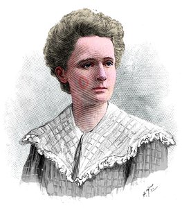 Marie Sklodowska Curie, Polonya doğumlu Fransız fizikçi, 1904. by Unbekannt
