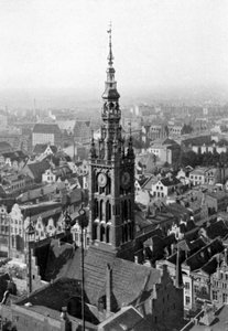 Marienkirche Kilisesi çan kulesi, Almanya, 1926 by Unbekannt