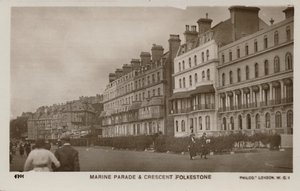 Deniz Geçit Töreni ve Hilal Folkestone, 19. yüzyılın sonları ve 20. yüzyılın başlarında by Unbekannt