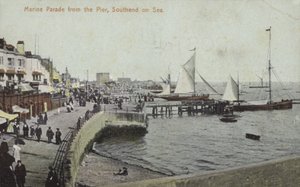 Marine Parade, Southend On Sea (renkli fotoğraf) by Unbekannt