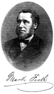 Mark Firth, İngiliz sanayici ve hayırsever, c1880 by Unbekannt